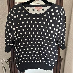Philosophy Polka Dot Sweater
